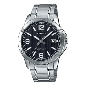 Casio MTP-V004D-1B2 Silver Stainless Watch for Men