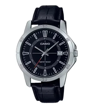 Casio MTP-V004L-1C Analog Leather Strap Watch For Men