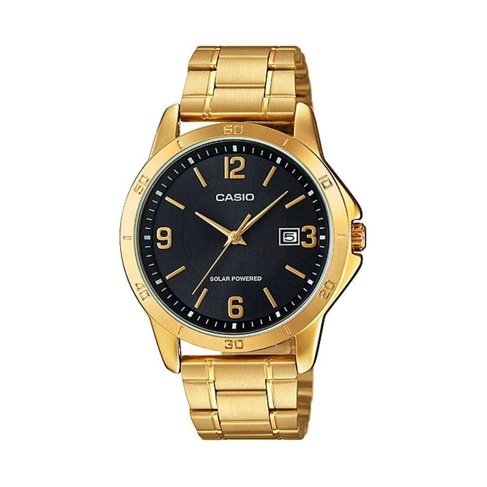 Casio MTP-VS02G-1A Gold Plated Watch For Men
