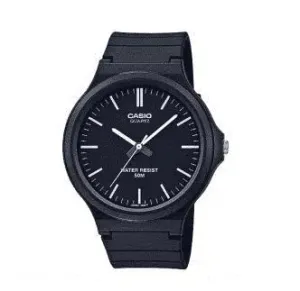 Casio MW-240-1EVDF Black Resin Strap Watch for Men