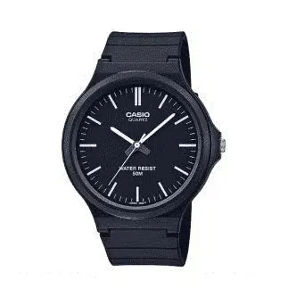 Casio MW-240-1EVDF Black Resin Strap Watch for Men