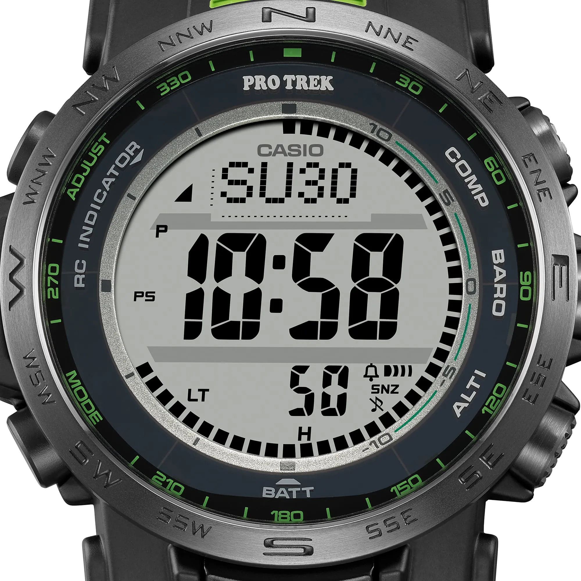 Casio Pro Trek Tough Solar Resin Band Watch PRW35Y-3D