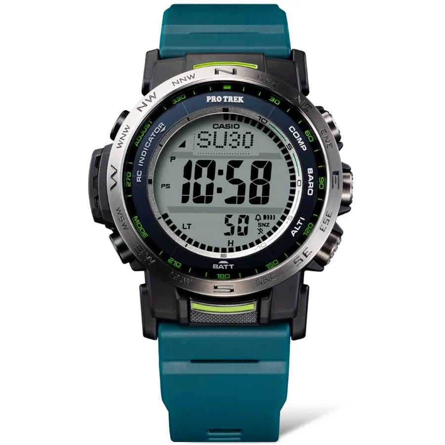 Casio Pro Trek Tough Solar Resin Band Watch PRW35Y-3D