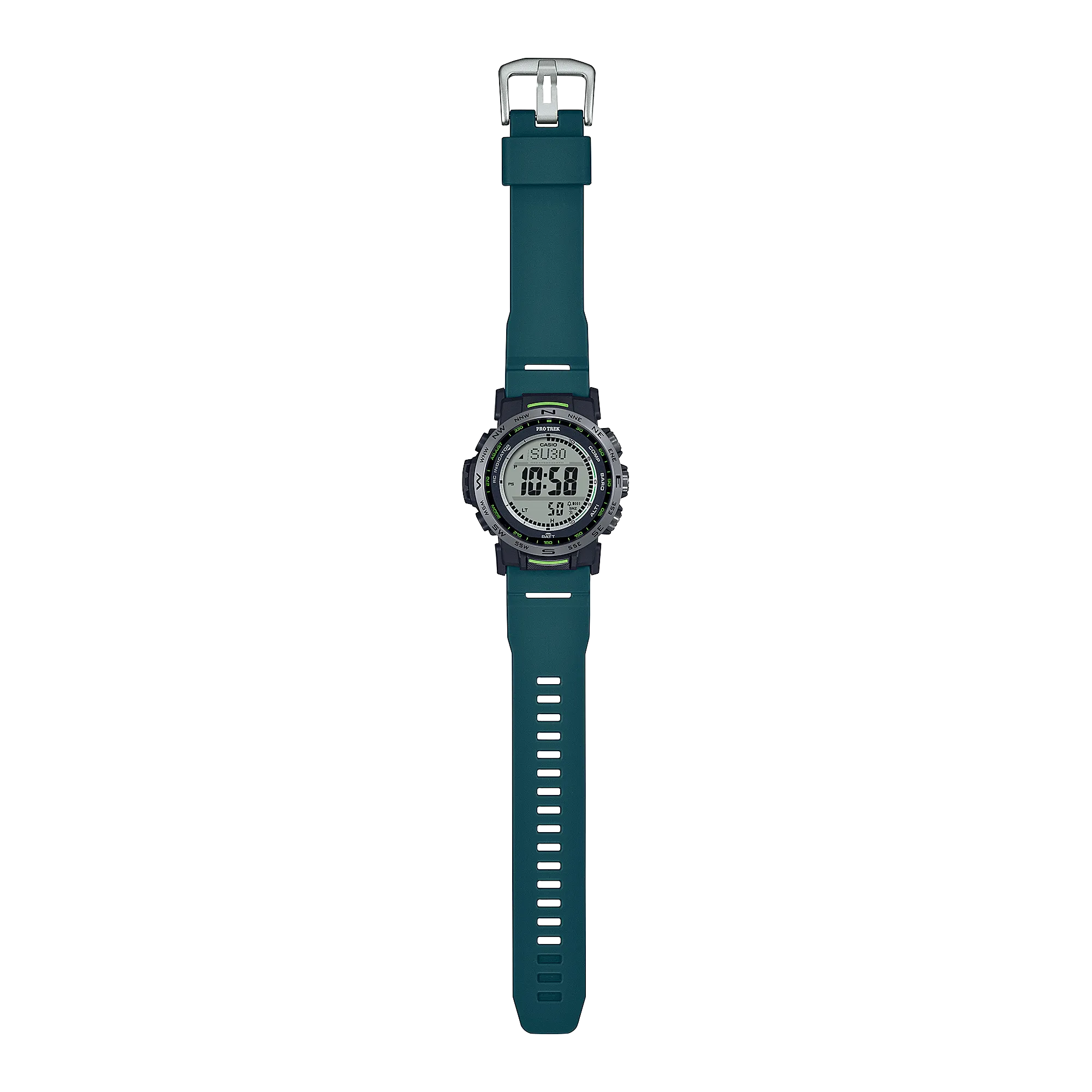 Casio Pro Trek Tough Solar Resin Band Watch PRW35Y-3D