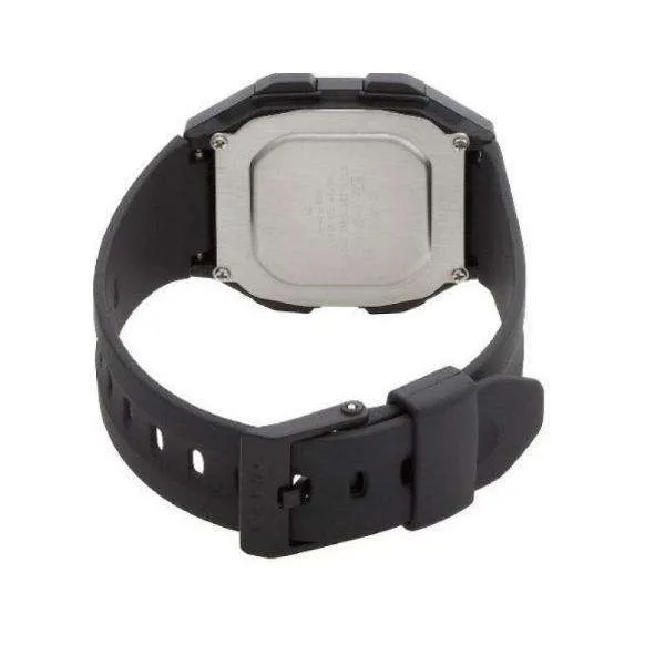 Casio Standard F-201WA-9ADF Black Resin Watch for Men and Women