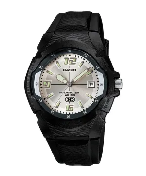 Casio Standard MW-600F-7AVDF Black Resin Strap Watch for Men