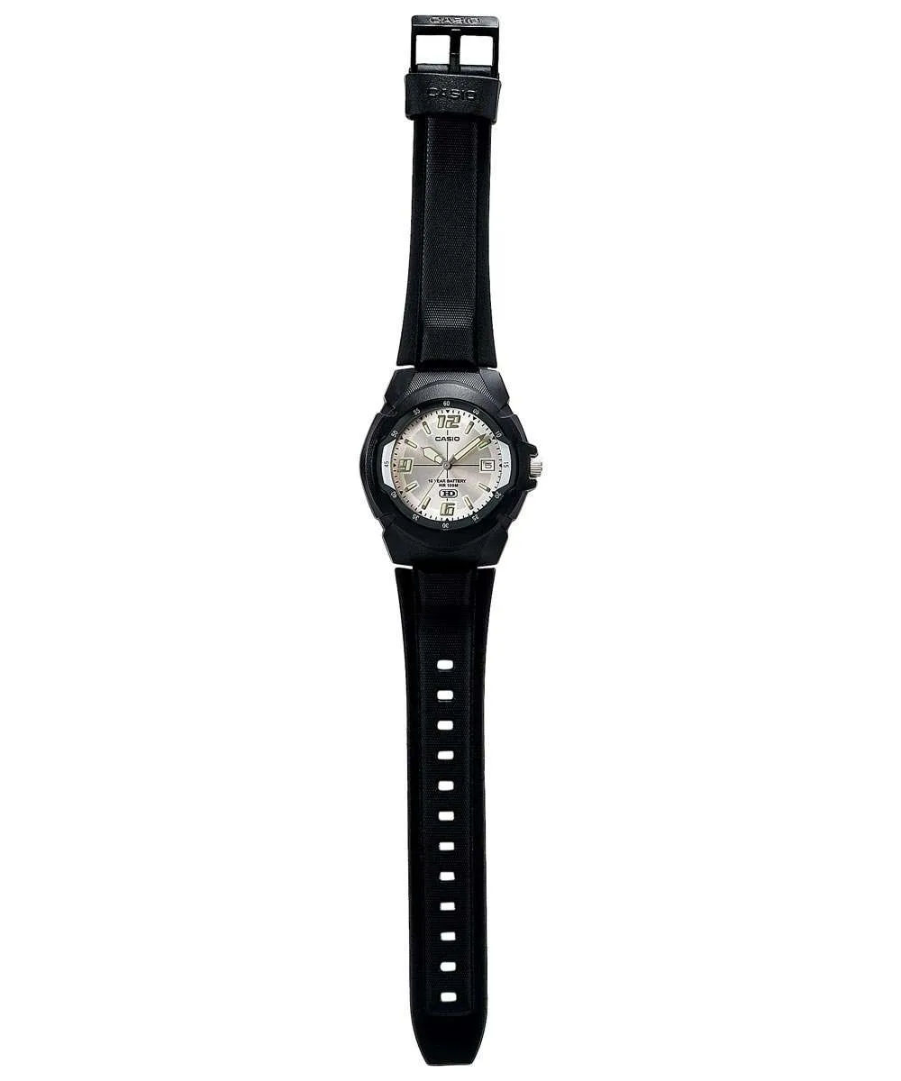 Casio Standard MW-600F-7AVDF Black Resin Strap Watch for Men