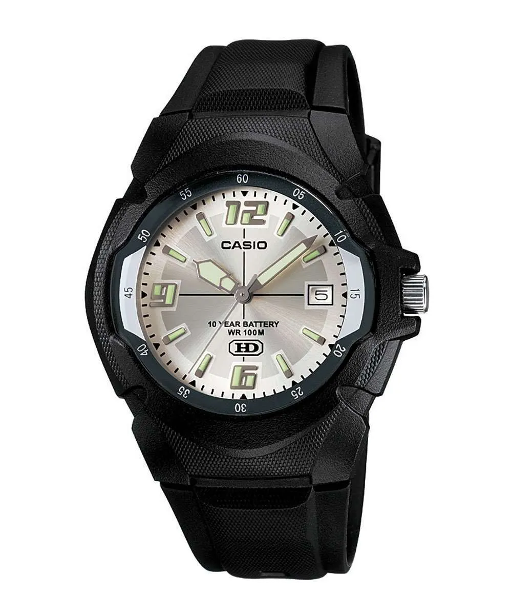 Casio Standard MW-600F-7AVDF Black Resin Strap Watch for Men