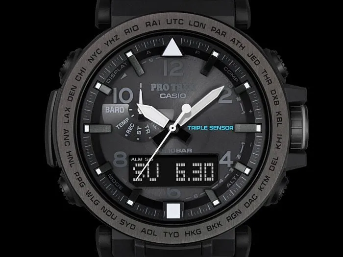 Casio Triple Sensor Version Mens Watch Prg-650Y-1