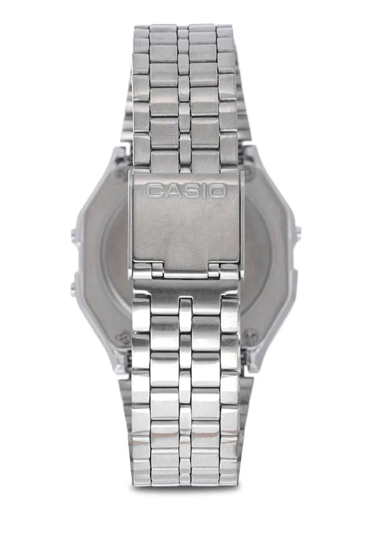 Casio Vintage A159WA-N1 Silver Stainless Watch Unisex