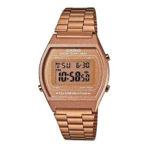 Casio Vintage B640WC-5A Rose Gold Watch for Men and Women