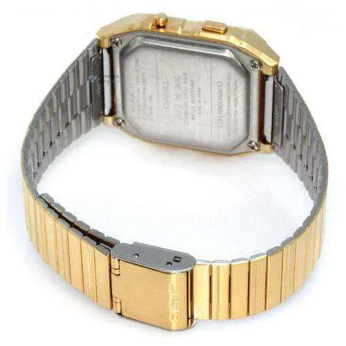 Casio Vintage DB-380G-1D Gold Plated Watch For Men and Women