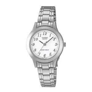 Casio Vintage LTP-1128A-7B Silver Stainless Watch for Women