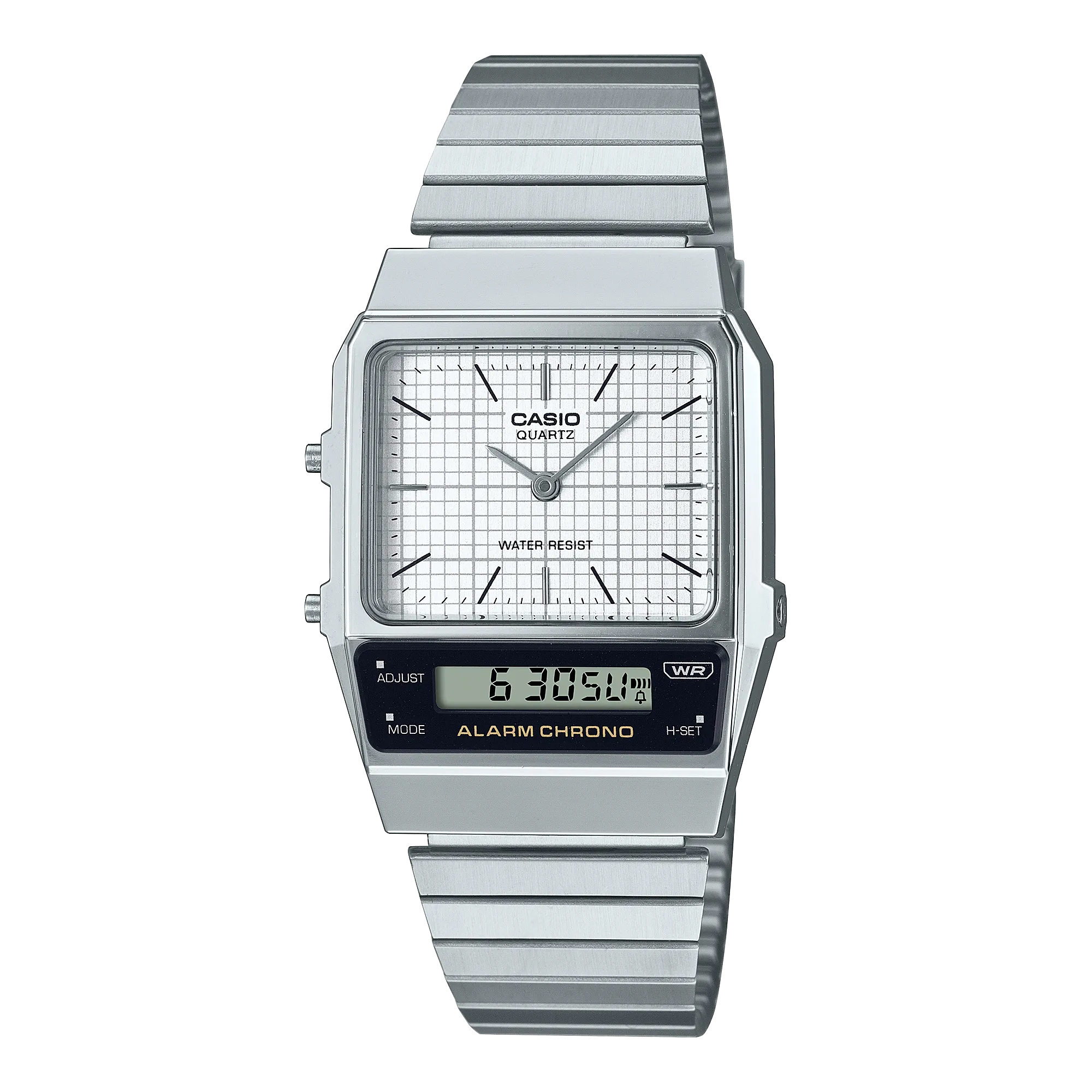 Casio Vintage Retro Stainless Steel Watch AQ800E-7A2