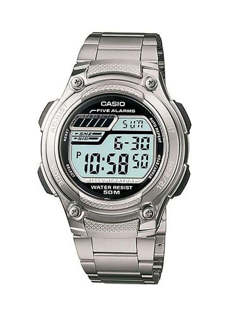 Casio W-212HD-1AVDF Silver Watch for Men