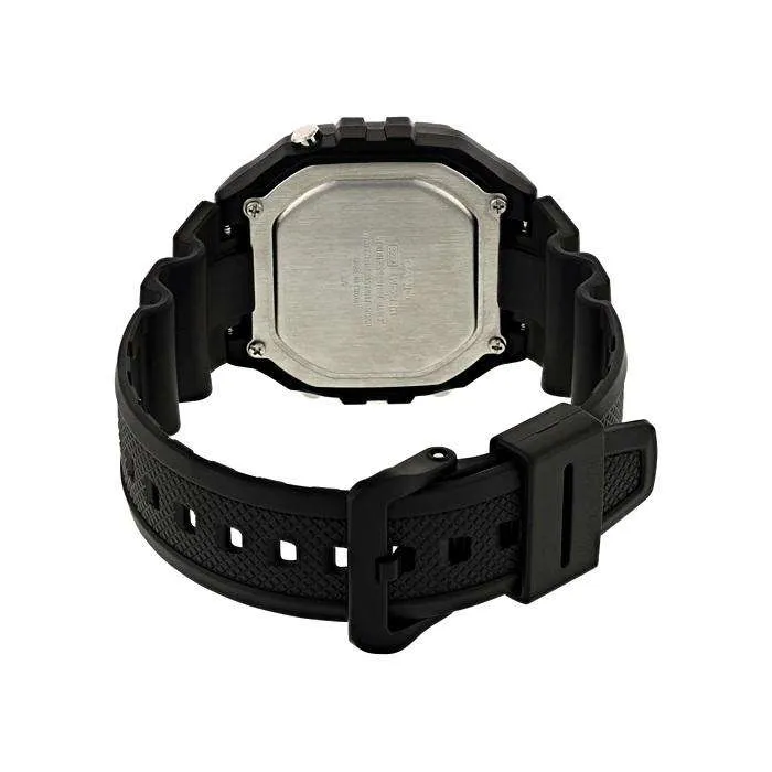 Casio W-218H-1AVDF Black Resin Watch for Men