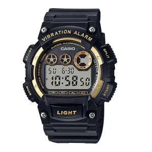 Casio W-735H-1A2 Black Resin Watch for Men