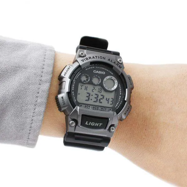Casio W-735H-1A3 Black Resin Watch for Men