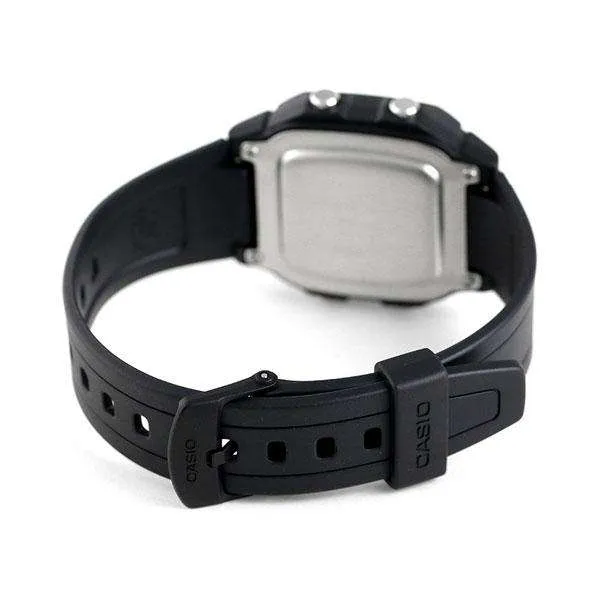 Casio W-800H-1AVDF Black Resin Strap Watch for Men