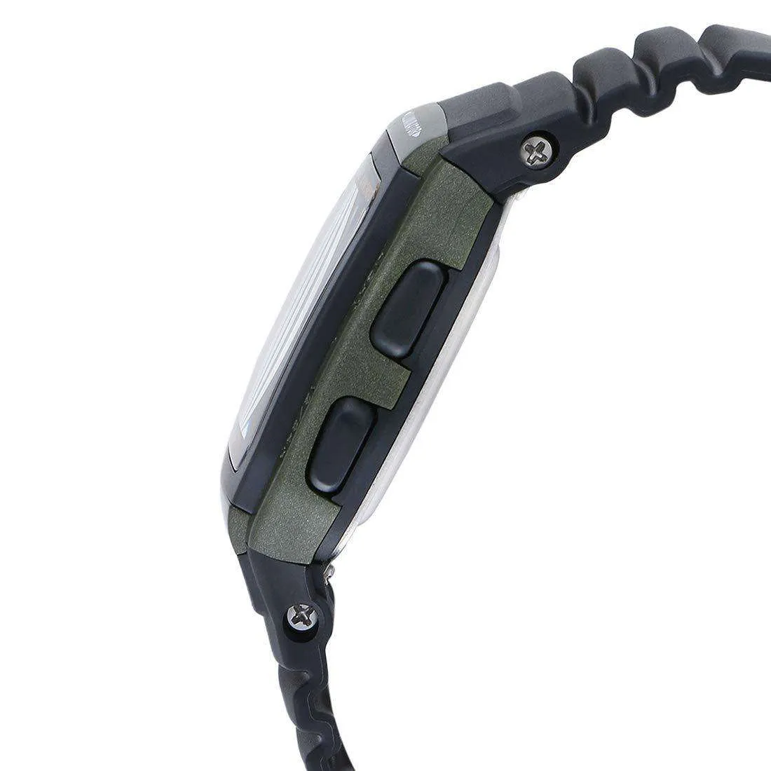 Casio W-96H-3AVDF Black Resin Watch for Men and Women