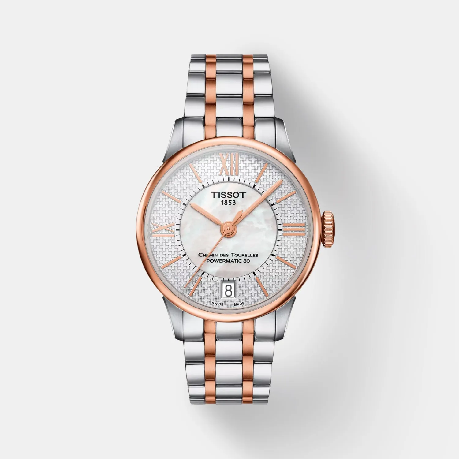 Chemin Des Tourelles Women Automatic Silver Dial Analog Stainless Steel Watch T0992072211801
