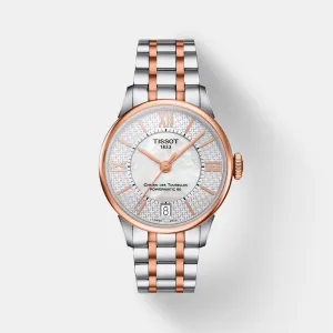 Chemin Des Tourelles Women Automatic Silver Dial Analog Stainless Steel Watch T0992072211801