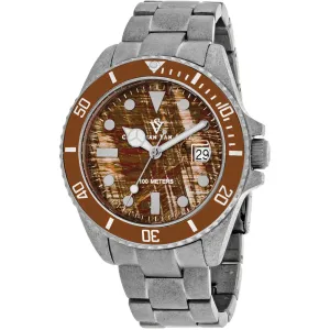 Christian Van Sant Men's Watch - Montego Vintage Silver Steel Bracelet | CV5101B