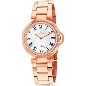 Christian Van Sant Women's Watch - Cybele Quartz Rose Gold Steel Bracelet | CV0232