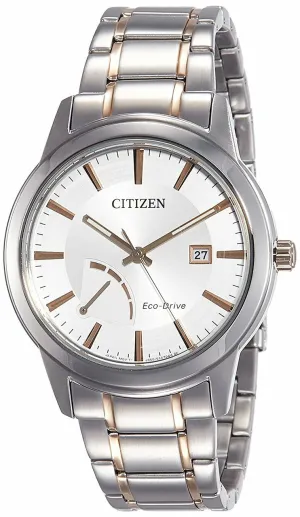 Citizen Analog White Dial Aw7014-53A Mens Watch