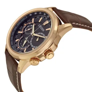 Citizen Calendrier Eco-Drive Black Dial Mens Watch