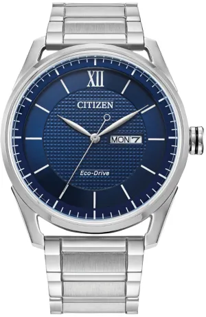 Citizen Classic Mens Eco-Drive Bracelet Watch
