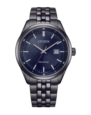 Citizen Eco-Drive Blue Dial Stainless Steel Watch BM7567-50L