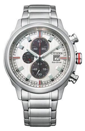 Citizen Eco-Drive Stainless Steel Silver Dial Watch CA0738-83A