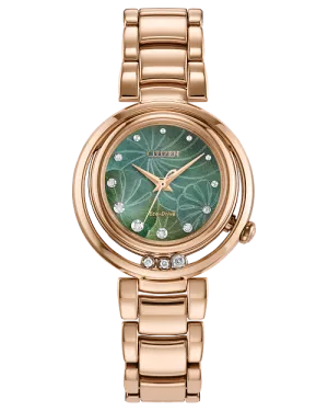 CITIZEN Ladies Eco-Drive Arcly Dress/Classic EM1113-58Y