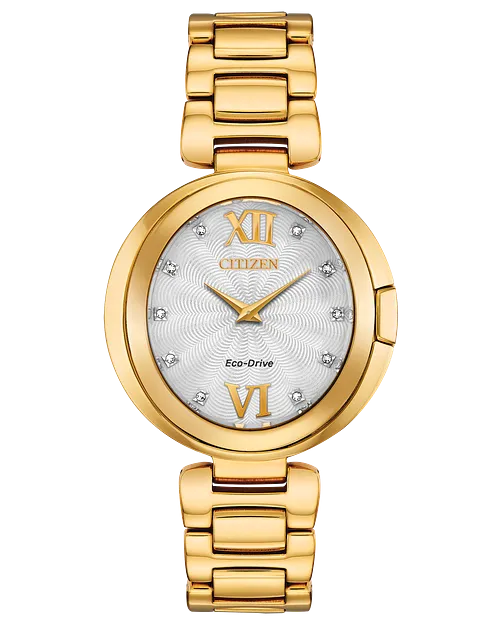 CITIZEN Ladies Eco-Drive Capella Dress/Classic EX1512-53A