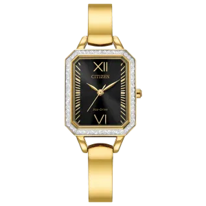 CITIZEN Ladies Eco-Drive Crystal Dress/Classic EM0982-54E
