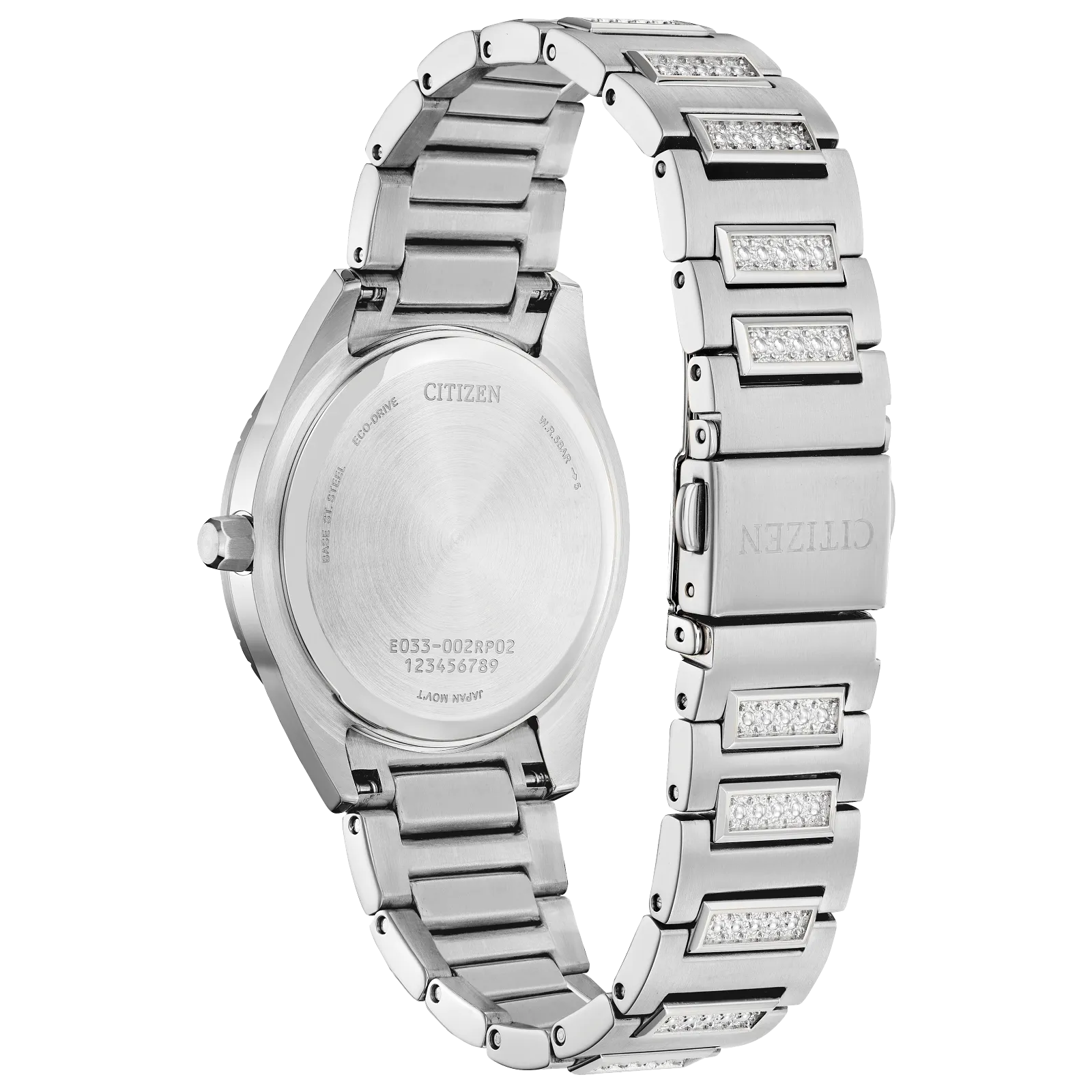 CITIZEN Ladies Eco-Drive Crystal Dress/Classic EM1020-57L