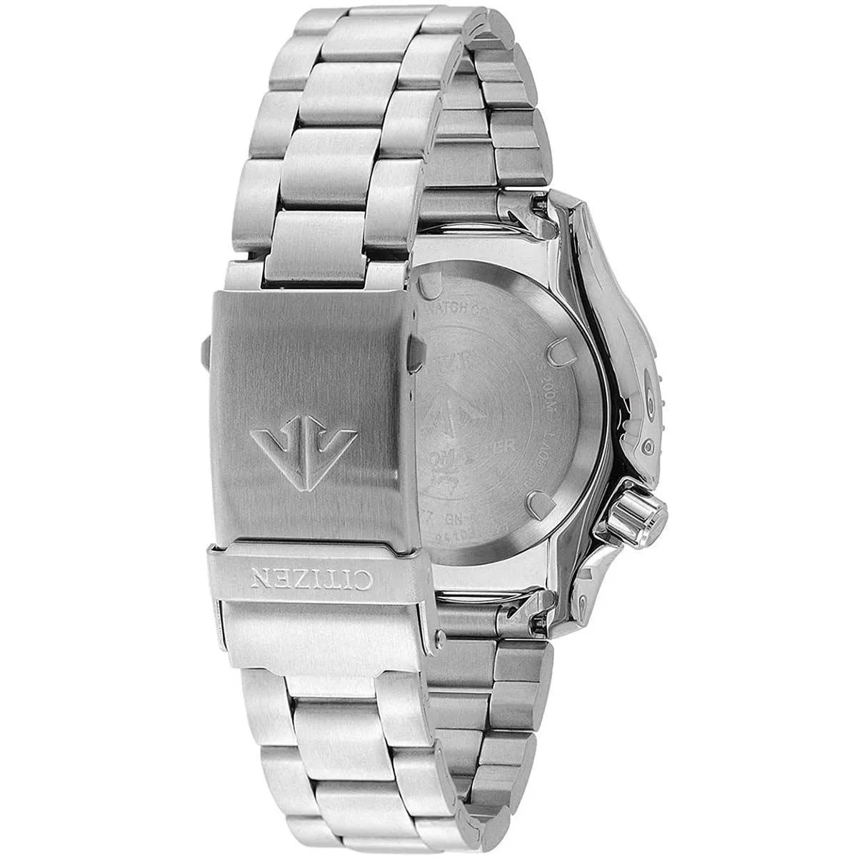 Citizen Men's Automatic Watch - Promaster Black Dial Silver Bracelet | NY0084-89E