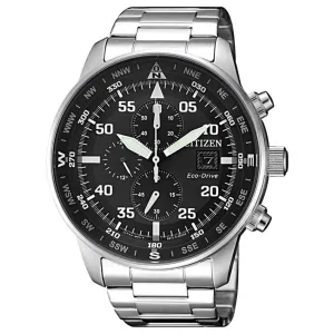 Citizen Men's Chronograph Watch - Eco-Drive Stainless Steel Bracelet | CA0690-88E