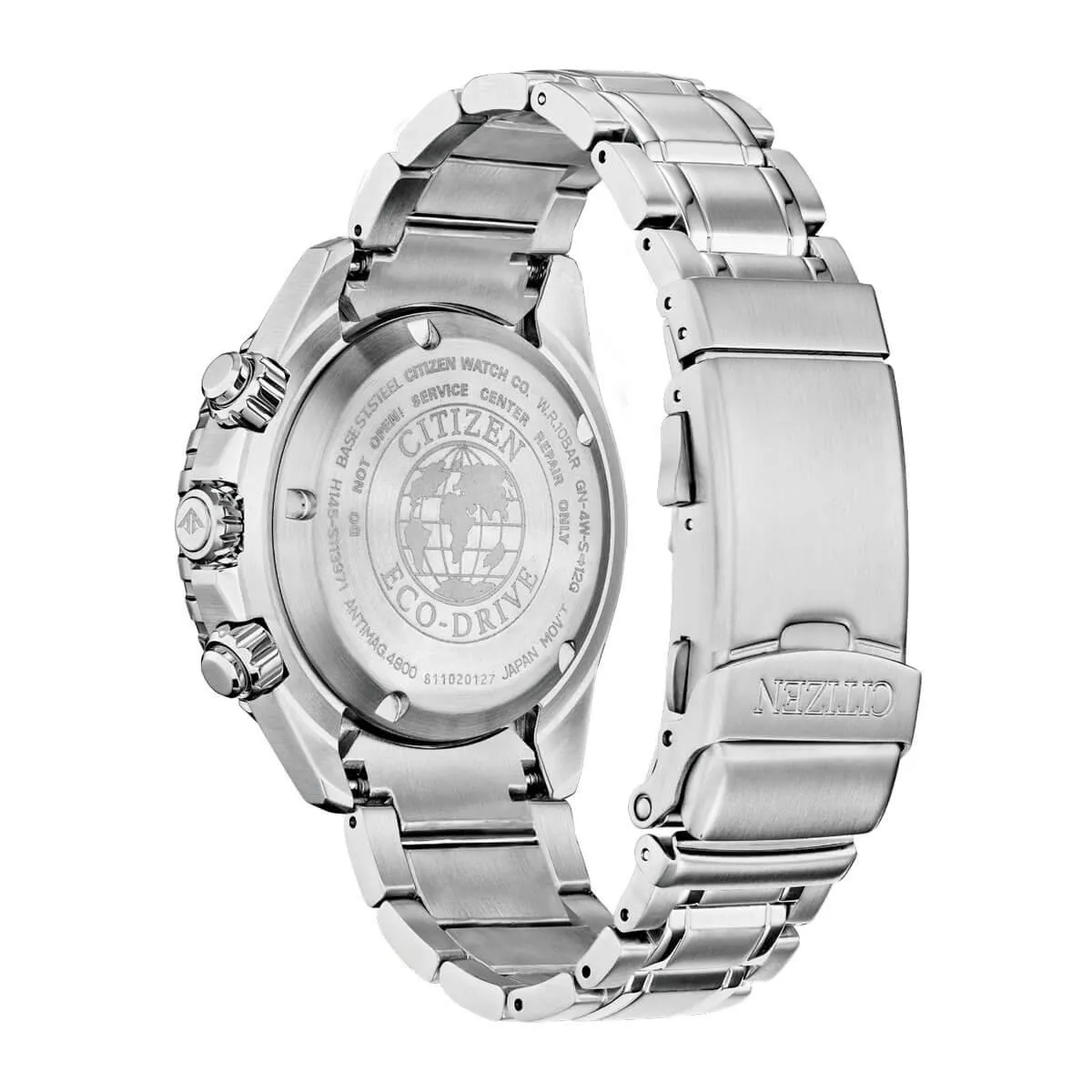 Citizen Men's Chronograph Watch - Professional Diver Blue Dial Bracelet | CA0710-58L