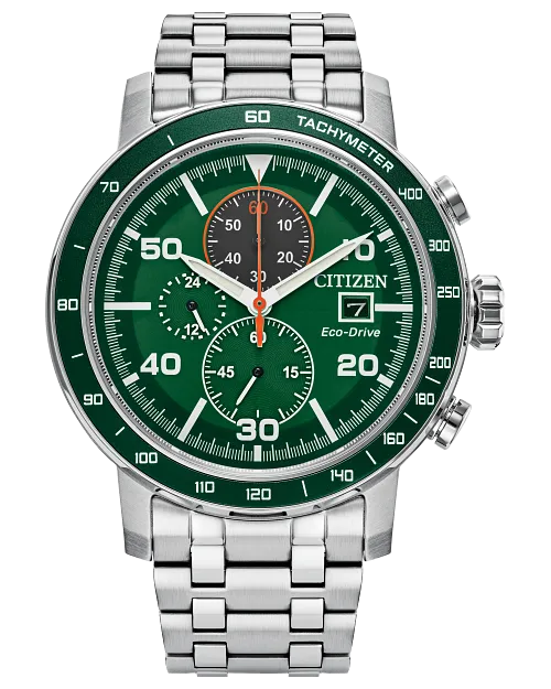 CITIZEN Mens Eco-Drive Brycen Weekender CA0851-56X