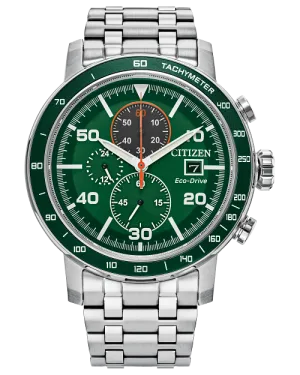 CITIZEN Mens Eco-Drive Brycen Weekender CA0851-56X
