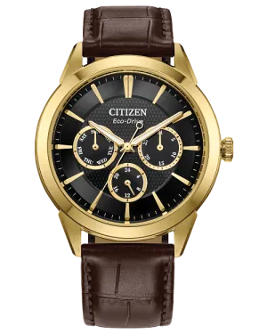 CITIZEN Mens Eco-Drive Ring Rolan Dress/Classic BU2112-06E