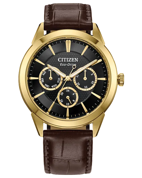 CITIZEN Mens Eco-Drive Ring Rolan Dress/Classic BU2112-06E