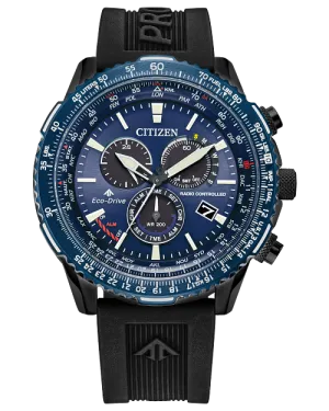 CITIZEN Mens Eco-Drive Sky Promaster Air CB5006-02L