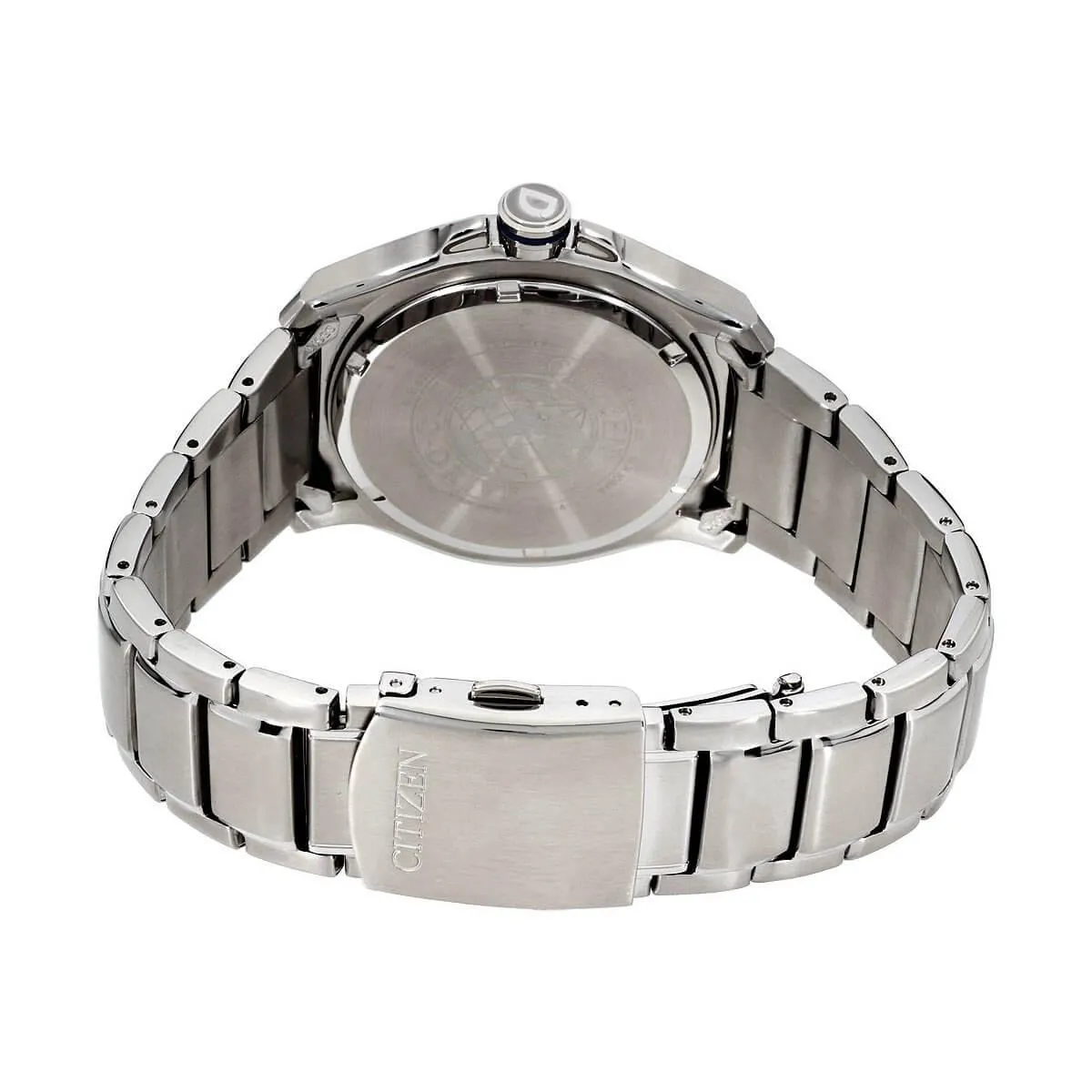 Citizen Men's Eco Drive Watch - Drive Blue Dial Stainless Steel Bracelet | AW1350-83M