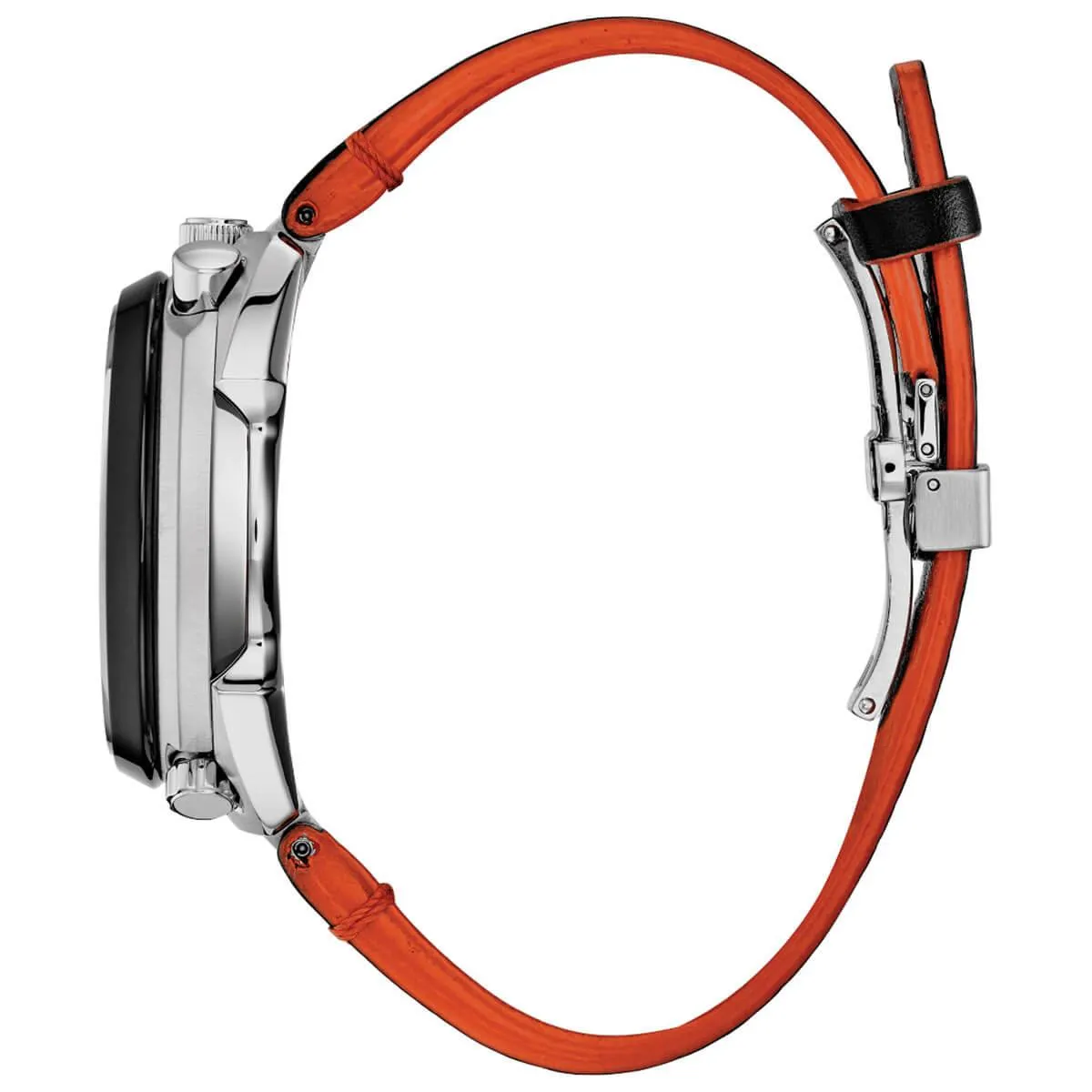 Citizen Men's Eco Drive Watch - Promaster TCR Black & Orange Strap | AV0078-04X