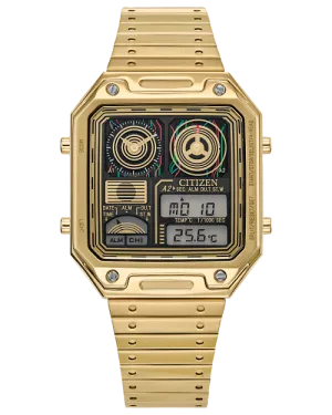 CITIZEN Mens Quartz C-3PO Star Wars Classic Characters JG2123-59E