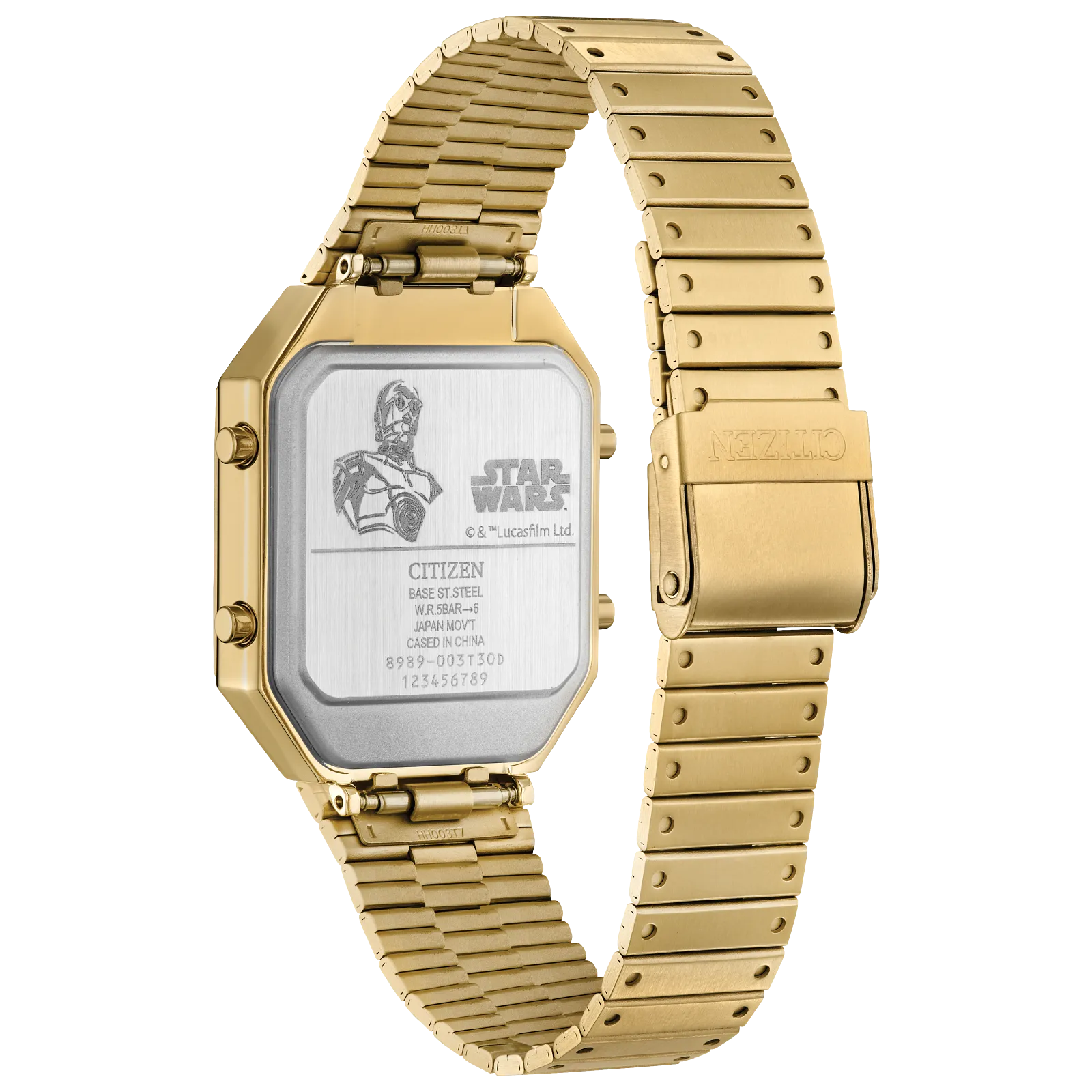CITIZEN Mens Quartz C-3PO Star Wars Classic Characters JG2123-59E
