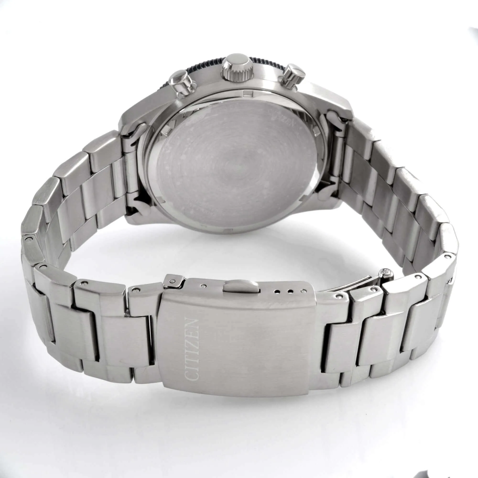 Citizen Men's Watch - Chronograph Grey Dial Stainless Steel Bracelet | CA4554-84H